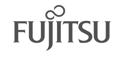 Logo Fujitsu, klant van Follon & Partners